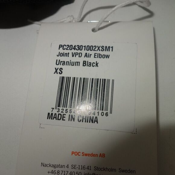 NEW POC Joint VPD Air Elbow Protection Pads Biking Lightweight Armor Size XS - Picture 3 of 4